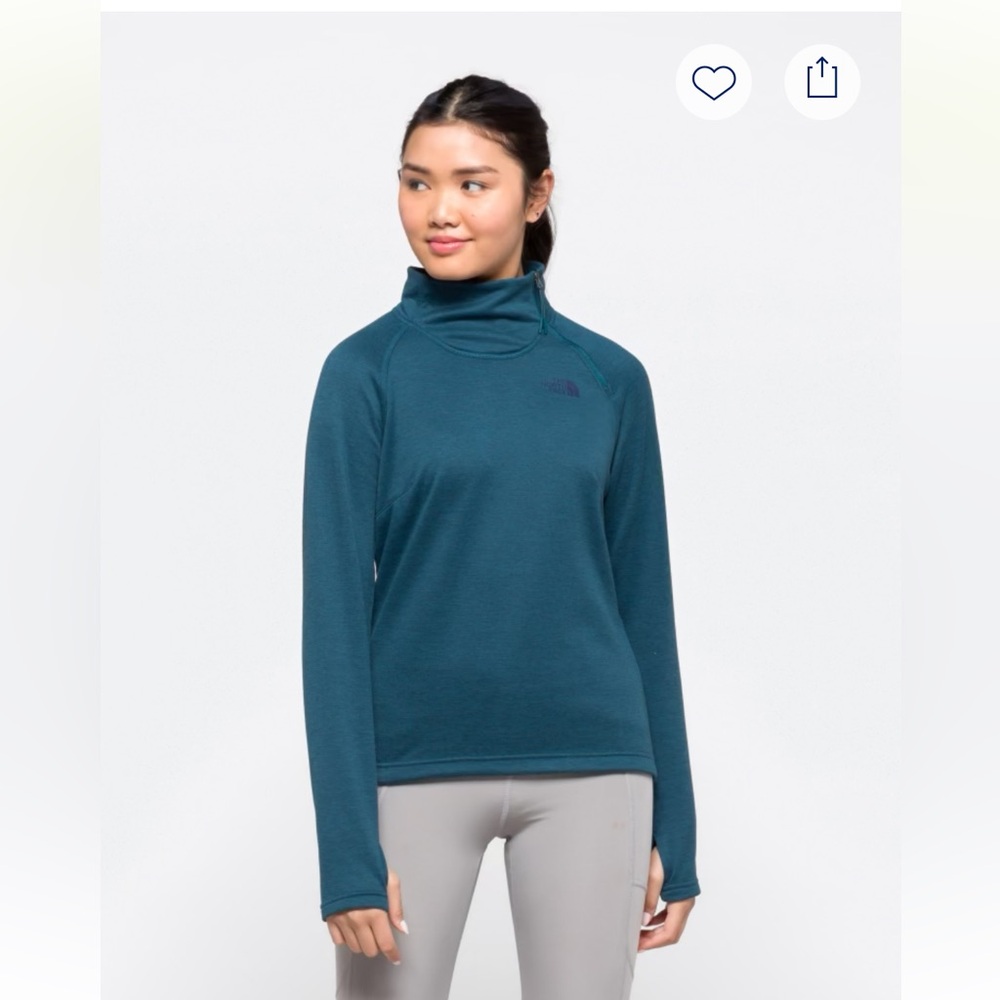 North Face Canyonlands Quarter Zip Fleece Sweatshirt